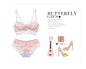 Transparent Floral Lace Bra for Women